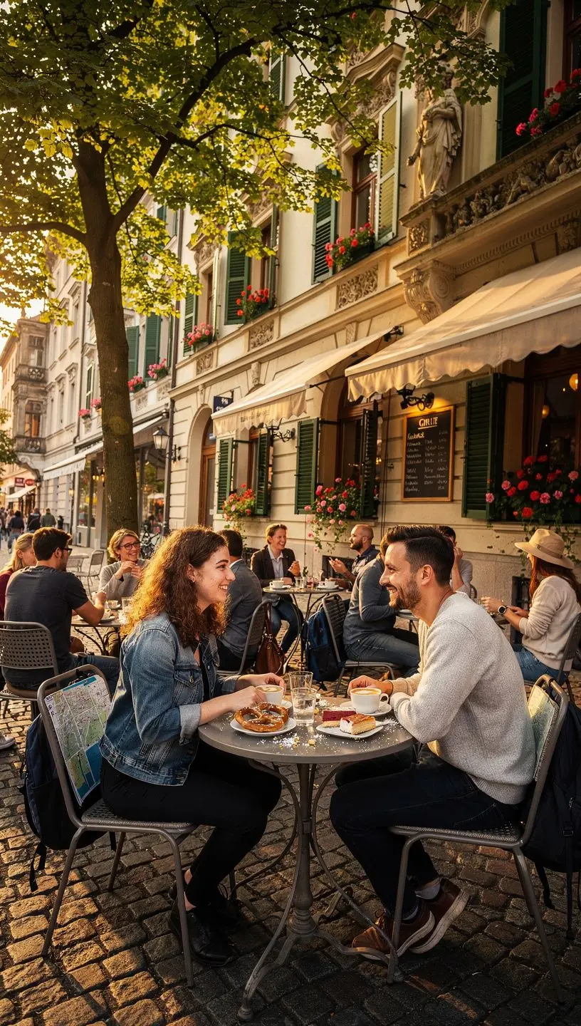Eine entspannte Bootsfahrt auf der Spree in Berlin während des Sommers.